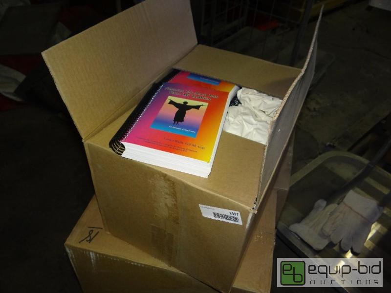 lot 1497 image: Case of 18 new spanish bibles. These retail o...