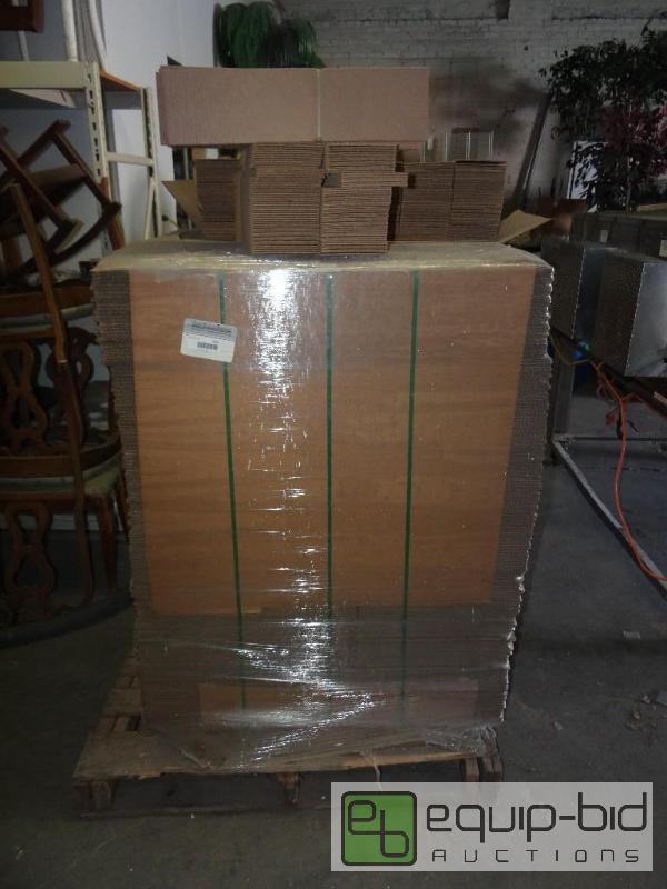 lot 1511 image: Pallet of cardboard strips. Each strip is 5&q...