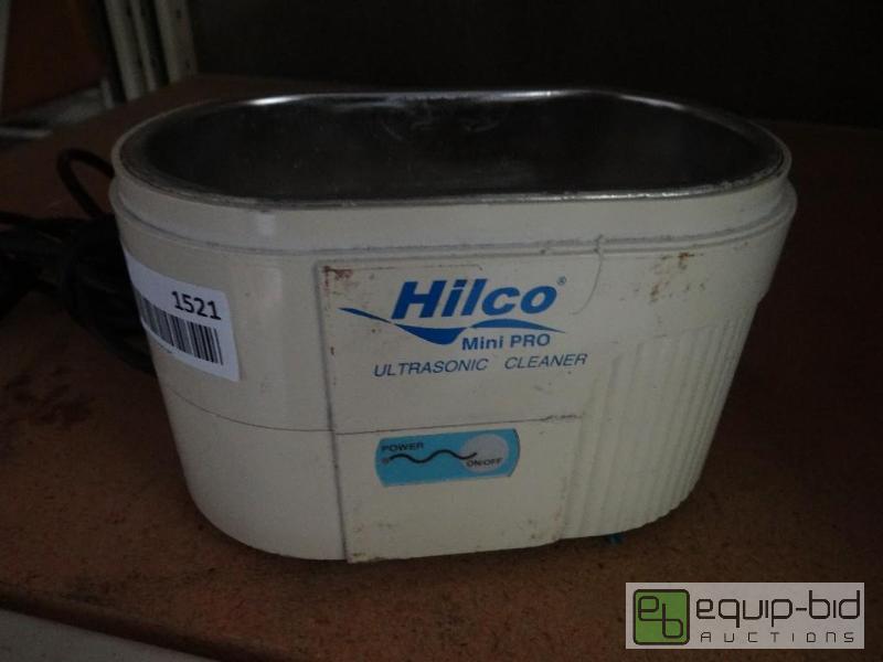 lot 1521 image: Hilco mini pro ultrasonic cleaner. Powers on....