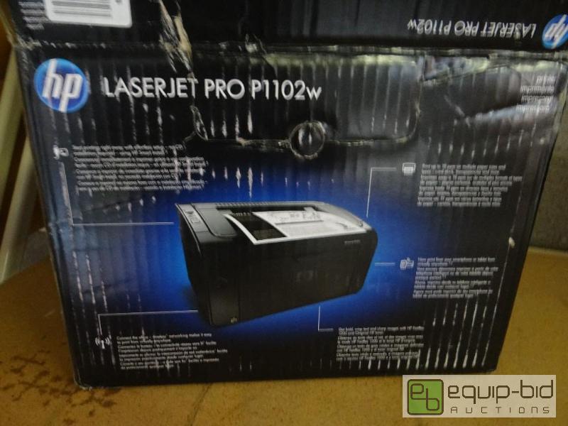 lot 1522 image: HP laser jet pro P1102w.  Appears to be new i...