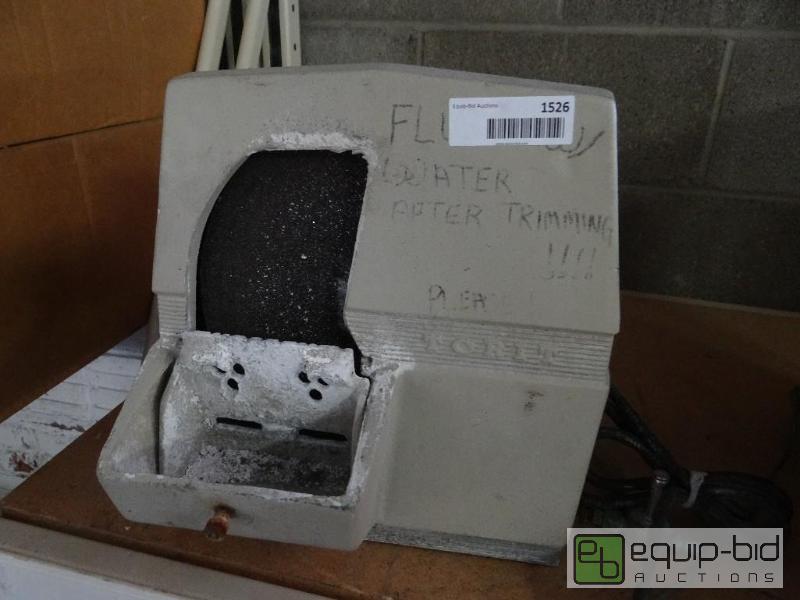 lot 1526 image: Torit grinding wheel with water inlet. Powers...