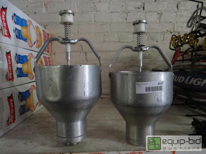 lot 1557 image: Lot of 2 dough depositorsdroppers....