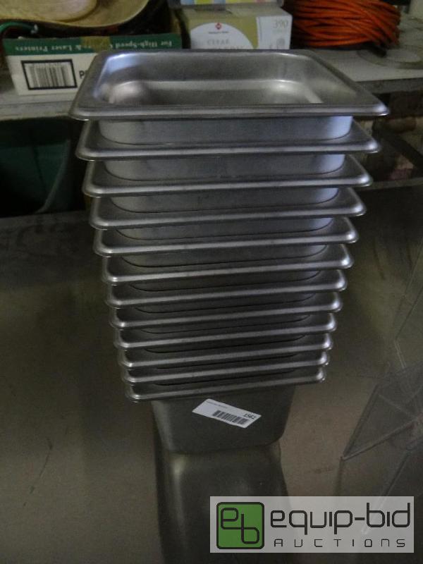 lot 1561 image: Lot of 12 stainless steel inserts. Just like ...