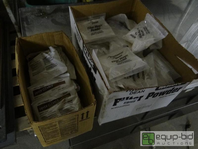lot 1573 image: Box of filter magic powder and partial box of...