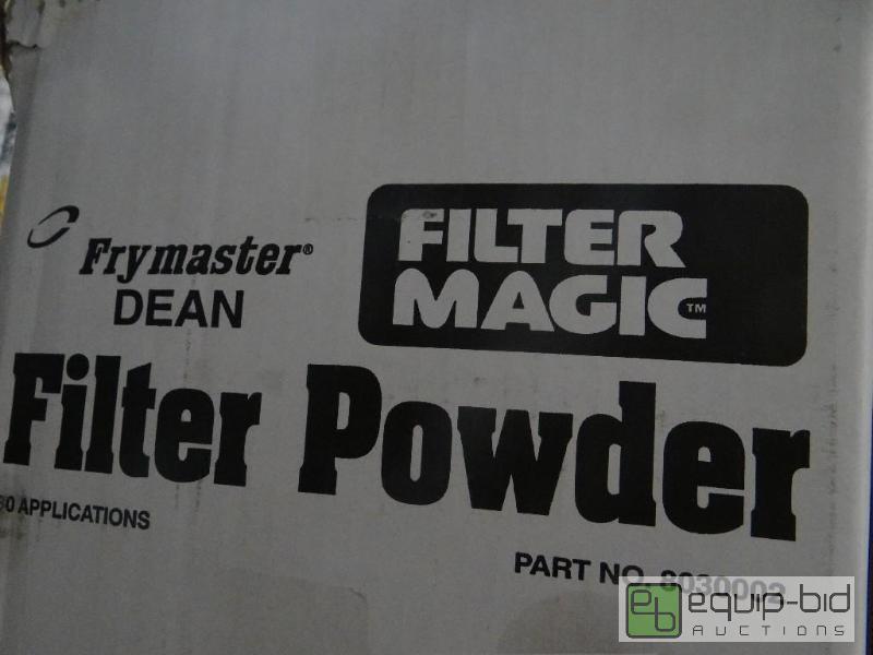lot 1578 image: New case of filter magic filter powder....