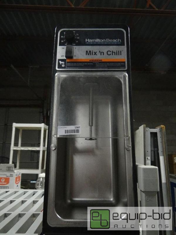 lot 1587 image: Hamilton Beach commercial MixN Chill blender...