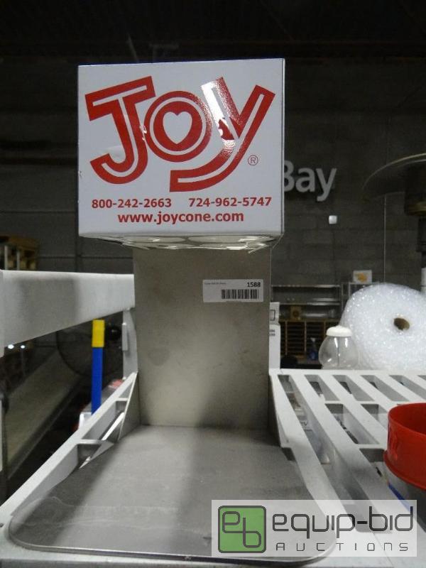lot 1588 image: JOY ice cream cone holderdisplay stand for c...