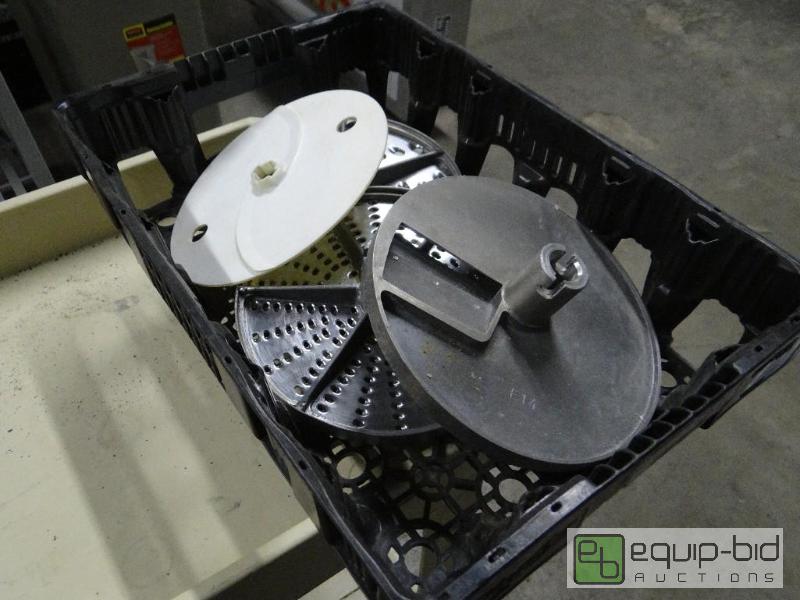 lot 1755 image: Lot of 3 processor attachments....