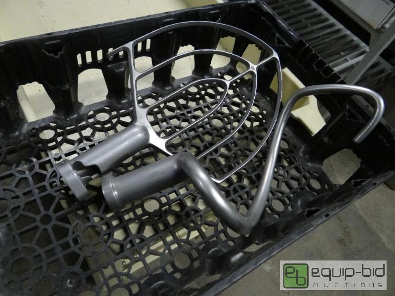 lot 1756 image: Lot of 2 mixer attachments. Believed to be 5 ...