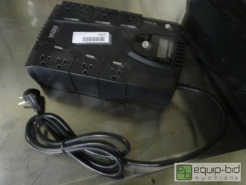 lot 1815 image: Cyber power battery back up. Like new....