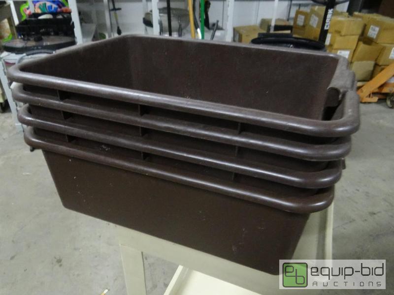 lot 1826 image: Lot of 4 bus tubs....