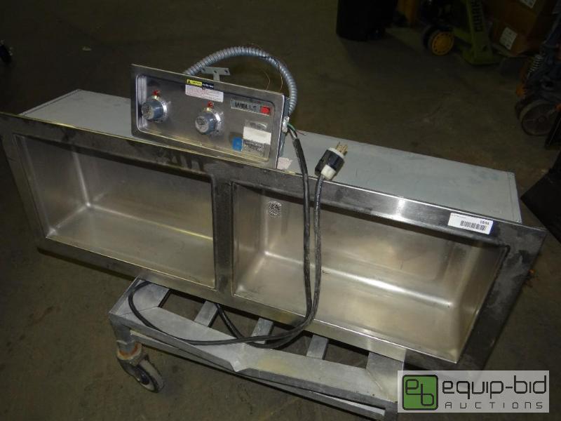 lot 1836 image: Wells 2 hole steam table insert.  Model-200&n...