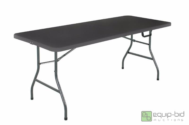 lot 7880 image: Cosco Products Centerfold Folding Table, 6-F...