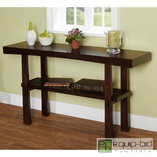 lot 7897 image: Simple Living Cherry Walnut Finish Sakura So...