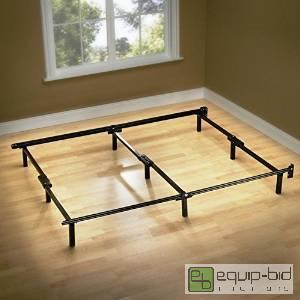 lot 7940 image: Sleep Revolution Compack Bed Frame with 6-Le...