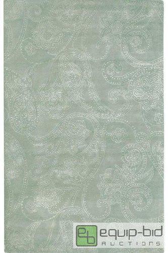 lot 8008 image: HIGHLANDS RUG 29&quotx14&quot SEAFOAM. $3...