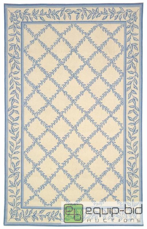 lot 8012 image: Wilton Rug 29&quot x 49&quot Navy. $104 ...