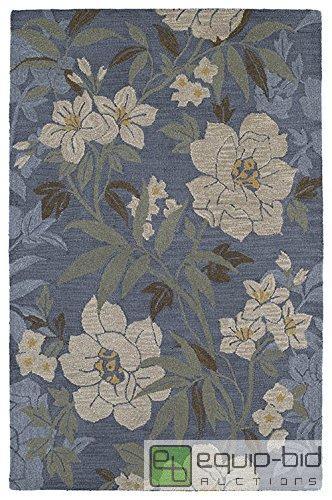 lot 8014 image: Kaleen Rug-Khazana, Azure. 23&quotx76&quo...