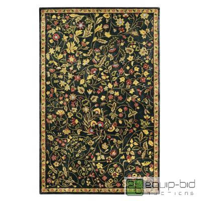 lot 8051 image: Bristol Rug 12x15. Green. 100% Wool Pile. ...