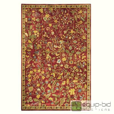 lot 8055 image: Bristol Rug 12x15. Red. 100% Wool Pile. $2...
