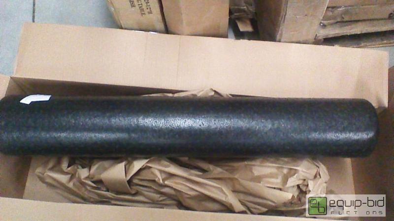 lot 8621 image: Black Foam Roller High Density Foam Roller,...