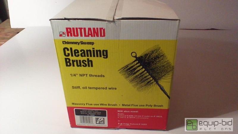lot 8736 image: Rutland Chimney Sweep Cleaning Brush...