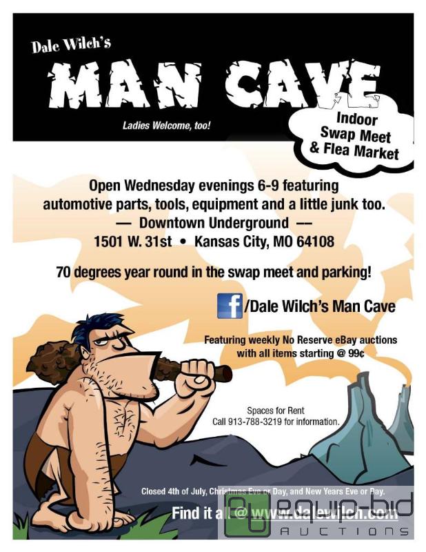 lot 0001 image: This weeks auction at Dale Wilchs Man Cave . All of our auction items have a st...