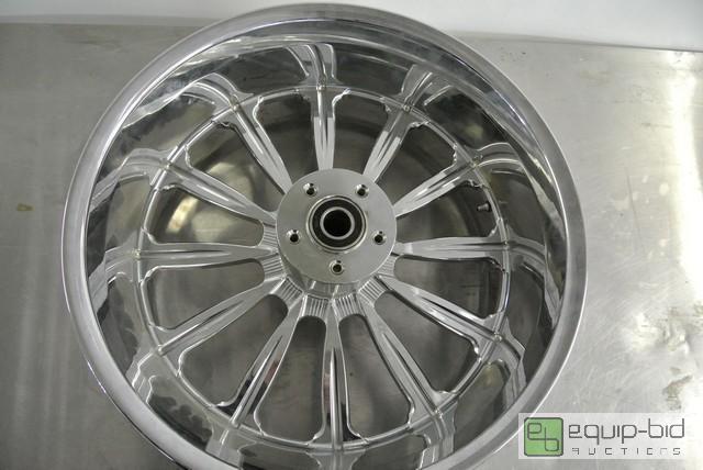 lot 129 image: Rear Wheel   18x8.5   tapered MCAll items mus...
