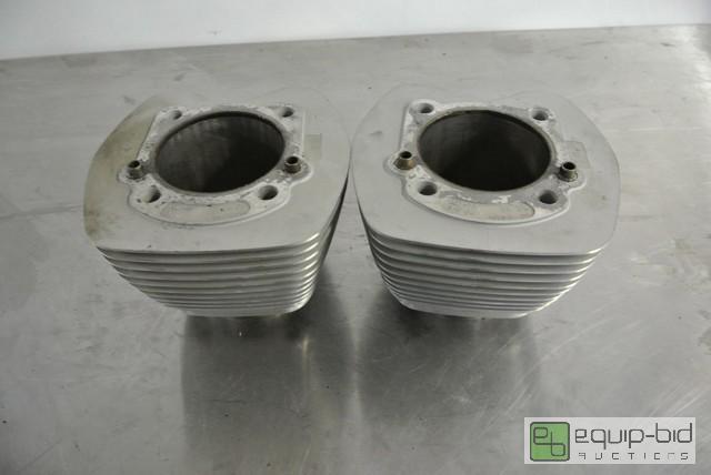 lot 172 image: Set of Harley Davidson Cylinder Jugs Model 16...