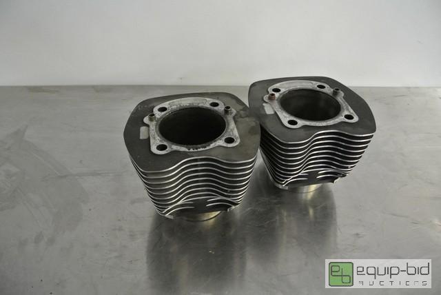 lot 173 image: Set of Harley Davidson Cylinder Jugs 16593-99...