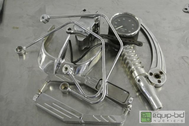 lot 191 image: Lot of Misc. Motorcycle Parts Preview Lot for...