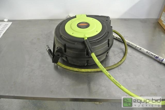 lot 212 image: Flexzilla Pneumatic Air Hose ReelAll items mu...
