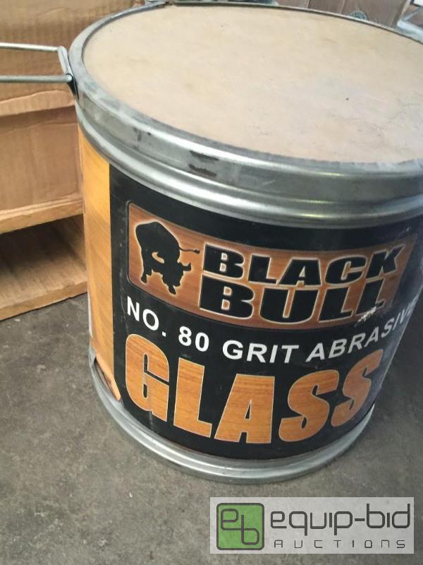 lot 2176 image: Black Bull 80 Grit Glass Beads...