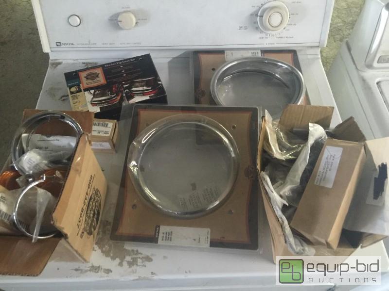 lot 2177 image: Large Lot of Misc. Motorcycle Parts...
