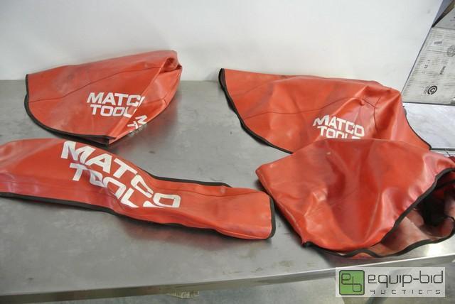 lot 244 image: Set of 4 Matco Tools Fender and Tank CoversAl...