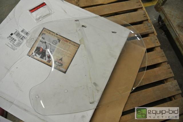 lot 268 image: Motorcycle Windscreen All items must be remov...