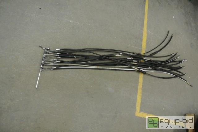lot 273 image: Lot of Assorted Motorcycle Cables All items m...