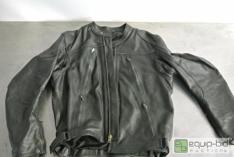 lot 278 image: Mens Leather Riding Jacket   Size 44 ...
