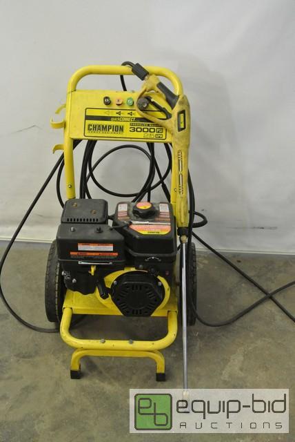lot 69 image: Champion Pressure Washer gasoline powered 300...
