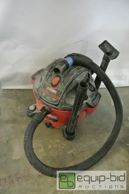 lot 92 image: 5 HP Craftsman WetDry VacuumAll items must b...