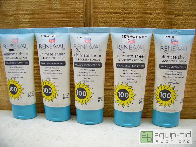 5 Bottles Rite Aid Renewal Ultimate Sheer Sun Belton All Star