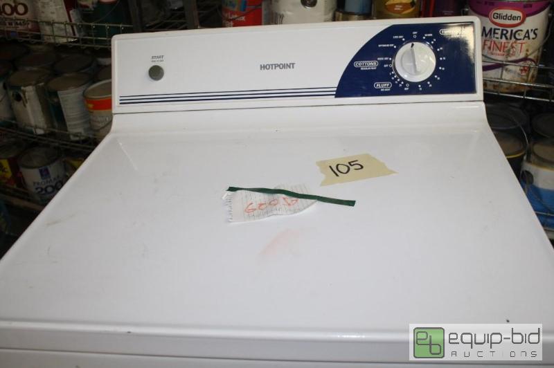 lot 005 image: Hotpoint Dryer Bad Bearings Model #NVLR333EE...