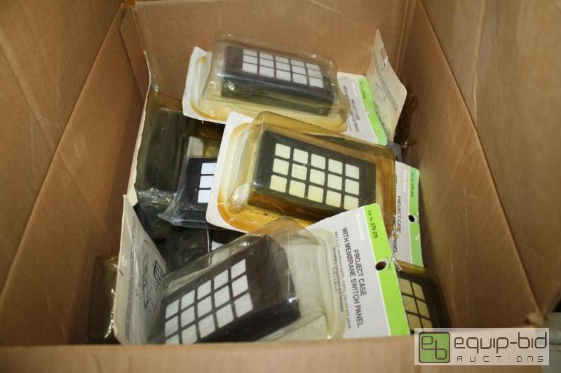lot 124 image: Box of Project Case with membrane switch pane...