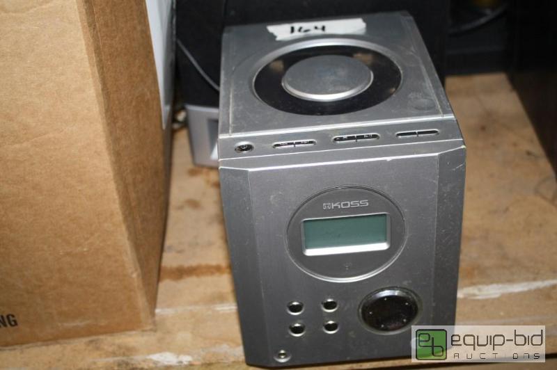 lot 164 image: Koss CD player with 2 speakers...