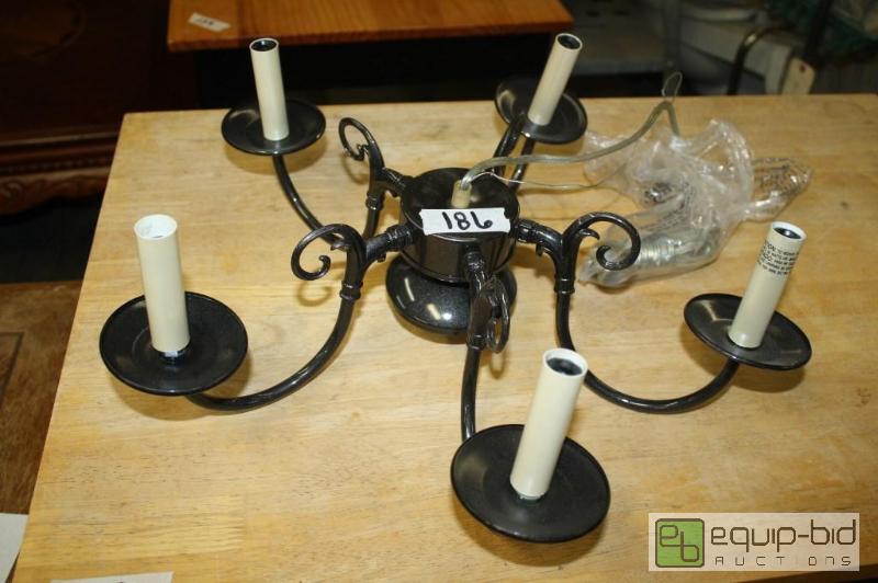 lot 186 image: Chandelier...