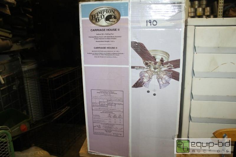 lot 190 image: New Hampton Bay Carriage House II 52 Ceiling ...