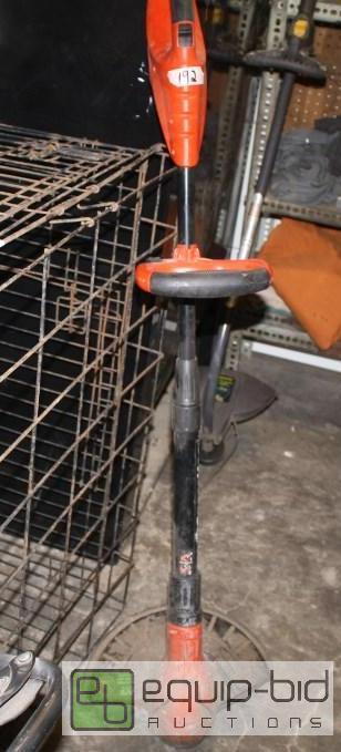 lot 192 image: Black &amp Decker Grass Hog battery operated...