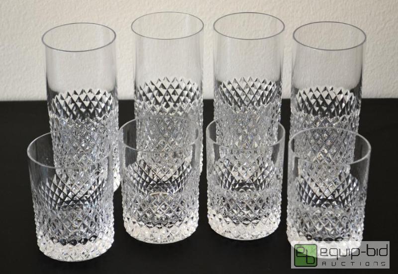 lot 5025 image: German Crystal Barware  These glasses are in ...