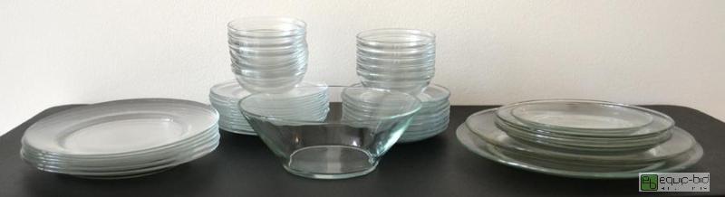 lot 5039 image: Glass Dishes &amp Serving Pieces  3 serving ...