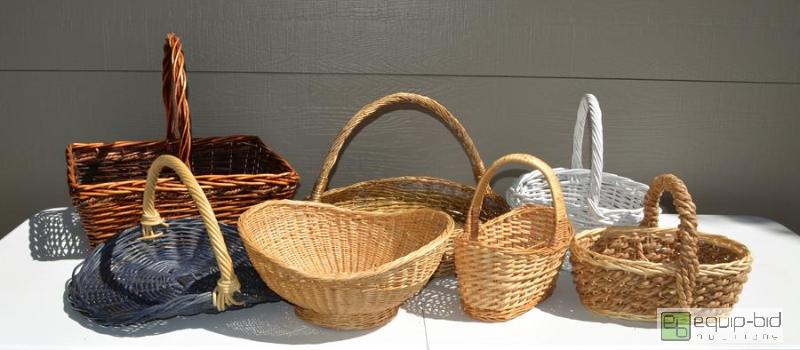lot 5057 image: 7 Wicker Baskets...